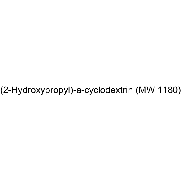 (2-Hydroxypropyl)-α-cyclodextrin (MW 1180) 128446-33-3